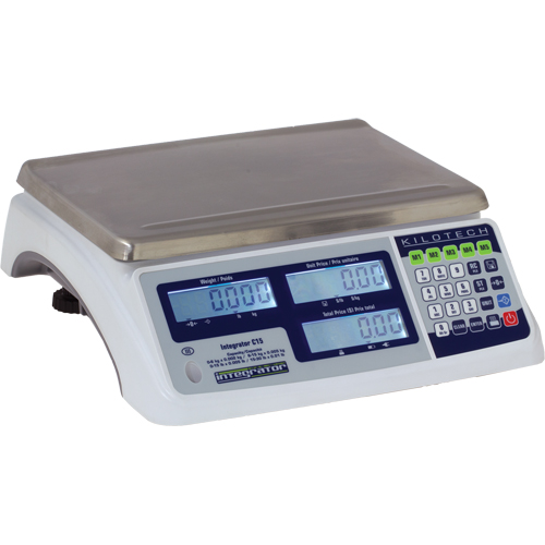 Integrator C30 Price Computing Scale, 60 lbs. / 30 kg. Cap., 0.02 lbs. / 0.005 kg. Graduations Haskins Industrial Inc.
