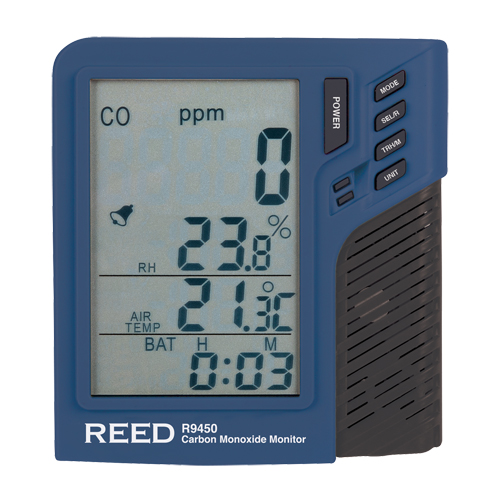 Carbon Monoxide Monitor with Temperature & Humidity  Haskins Industrial Inc.