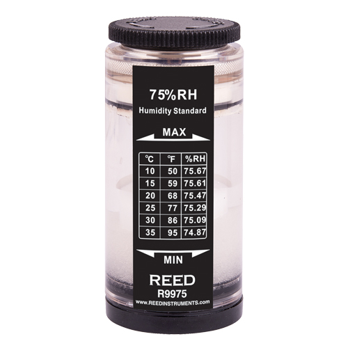 Humidity Calibration Standard, 75%  Haskins Industrial Inc.