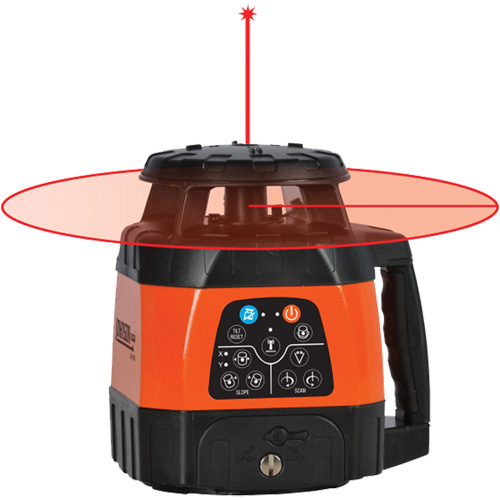 Red Beam Self-Leveling Horizontal & Vertical Rotary Laser, 200' (60 m), 635 Nm Haskins Industrial Inc.