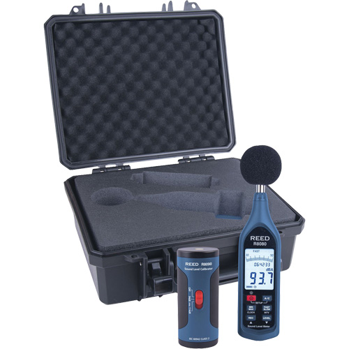 Data Logging Sound Level Meter and Calibrator Kit Haskins Industrial Inc.