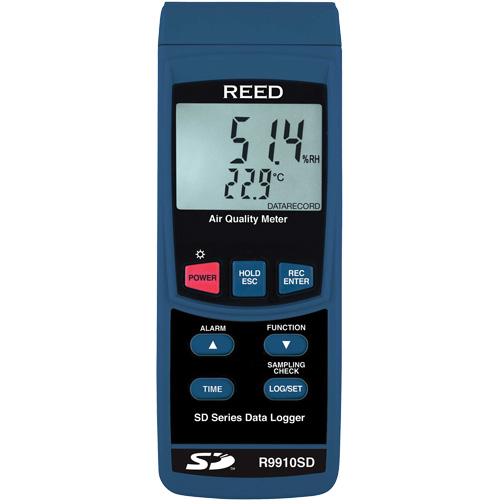 Data Logging Indoor Air Quality Meter Haskins Industrial Inc.
