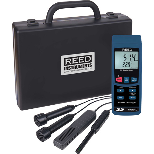 Data Logging Indoor Air Quality Meter Haskins Industrial Inc.