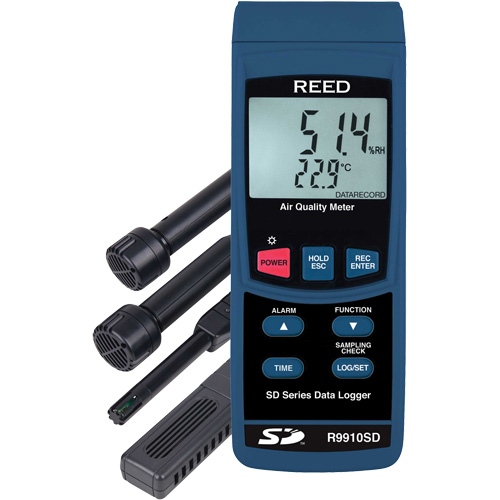 Data Logging Indoor Air Quality Meter Haskins Industrial Inc.