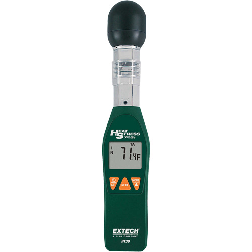 Compteur de contrainte thermique &agrave; thermom&egrave;tre globe mouill&eacute; Extech Haskins Industrial Inc.