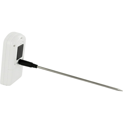 Thermom&egrave;tre &agrave; viande haute de gamme et minuterie, Contact, Num&eacute;rique, -4-122°F ( -20-50°C) Haskins Industrial Inc.