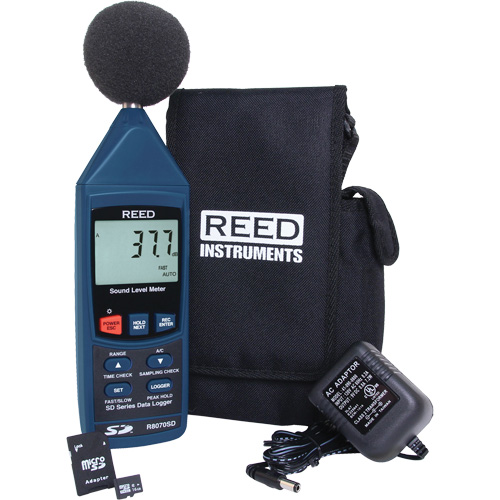 Sound Level Meter Kit, 30 - 130 dB Measuring Range Haskins Industrial Inc.