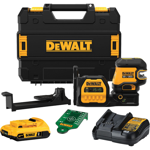 20V MAX* 5 Spot Green Line Laser Kit Haskins Industrial Inc.