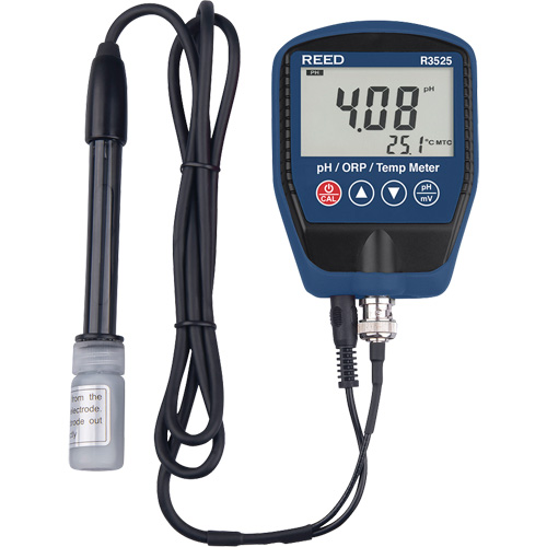 pH/mV Meter with Temperature Haskins Industrial Inc.