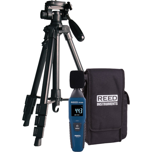 R1620 Smart Series Sound Level Meter with Tripod, 30 - 130 dB Measuring Range Haskins Industrial Inc.