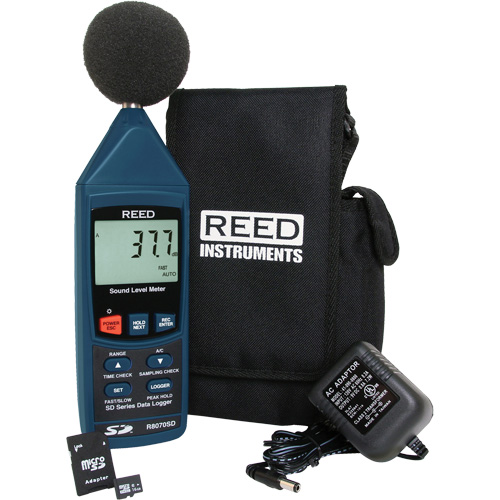 Data Logging Sound Level Meter Kit with ISO Certificate Haskins Industrial Inc.