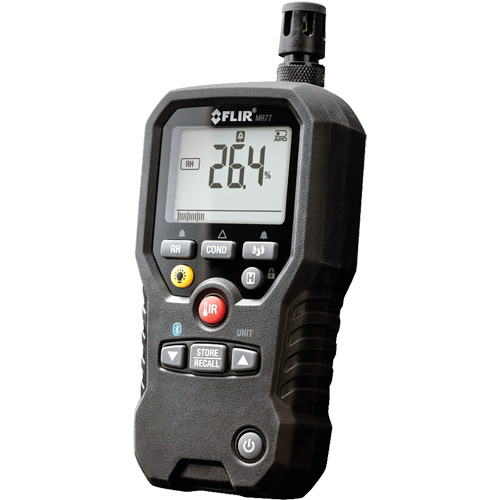 MR77 5-in-1 Moisture Meter with METERLiNK&reg;, 0 - 99% Moisture Range, -4°- 392° F ( -20° - 200° C ) Temperature Range Haskins Industrial Inc.