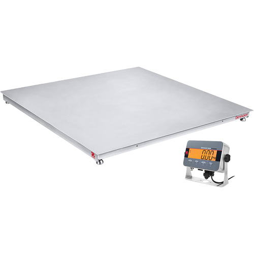 Balance de plancher lavable DEFENDER 3000, Capacit&eacute; de 2500 lb, 36" la x 36" lo Haskins Industrial Inc.