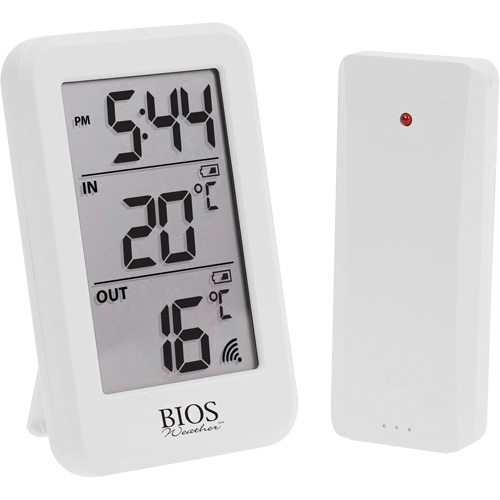Wireless Indoor/Outdoor Thermometer, Non-Contact, Digital, -40-158°F (-40-70°C) Haskins Industrial Inc.