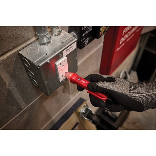 Non-Contact Voltage Detector, 50 V - 1000 V, Display & Sound Alert Haskins Industrial Inc.
