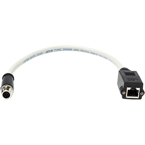 Ethernet Cable M12 to RJ45F Haskins Industrial Inc.