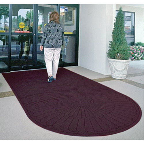 Tapis Waterhog Eco, Essuie-pieds/grattoir, 3' x 10' x 3/8", Marron Haskins Industrial Inc.