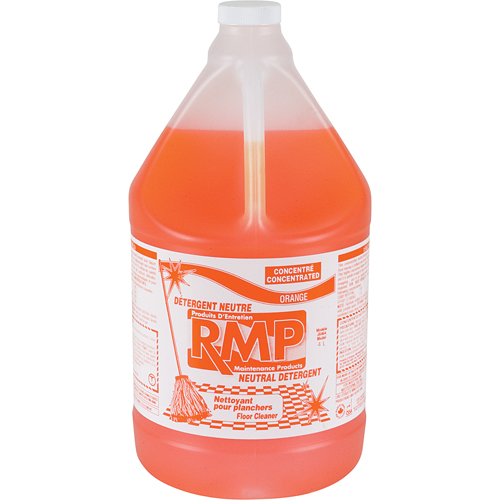 Nettoyant neutre pour planchers au parfum d'orange, 4 L, Cruche Haskins Industrial Inc.