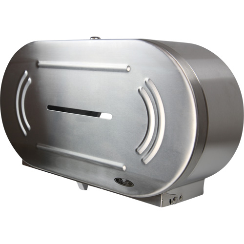 Twin Jumbo Toilet Paper Dispenser, Multiple Roll Capacity Haskins Industrial Inc.