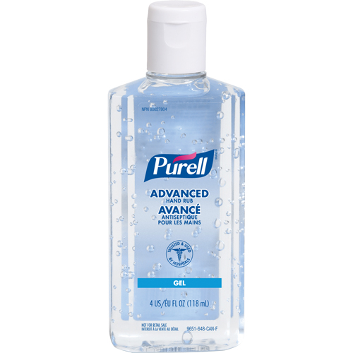 Advanced Hand Sanitizer, 118 ml, Squeeze Bottle, 70% Alcohol Haskins Industrial Inc.
