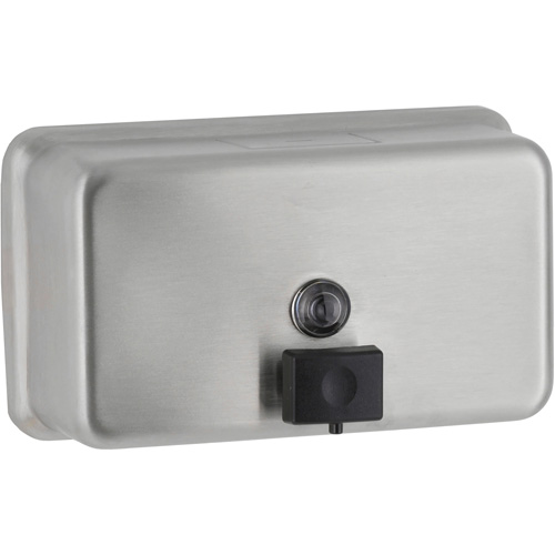Distributeur de savon horizontal pour montage en surface, &agrave; pression, Capacit&eacute; de 1200 ml Haskins Industrial Inc.