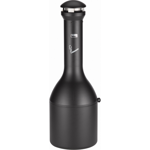 Solutions pour la gestion des m&eacute;gots de cigarettes Infinity, Sur pied, M&eacute;tal, Capacit&eacute; 4,13 gal. US, Hauteur 39-1/10" Haskins Industrial Inc.