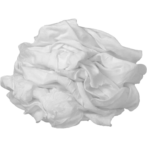Chiffon, Coton/Polyester, Blanc, 20 lb Haskins Industrial Inc.
