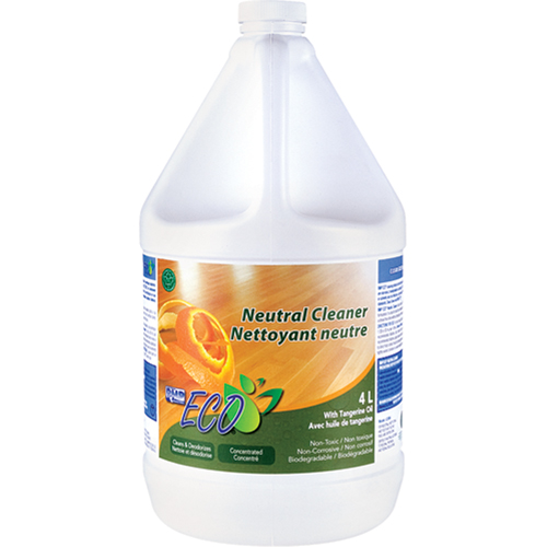 Nettoyants neutres &agrave; l'huile de tangerine, 4 L, Cruche Haskins Industrial Inc.