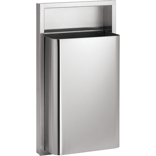 Poubelles, Acier inoxydable, 12 gal. US Haskins Industrial Inc.