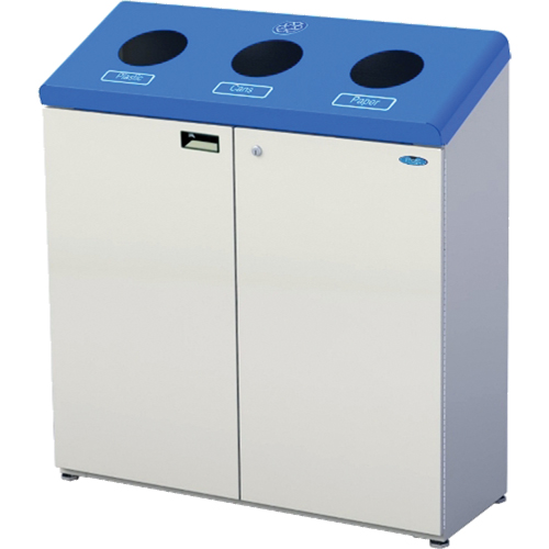 Stations de recyclage autonomes, Vrac, Acier, 53,1 gal. US Haskins Industrial Inc.