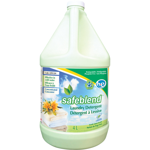 Safeblend Laundry Detergents, Jug Haskins Industrial Inc.
