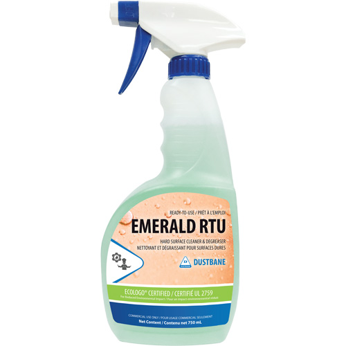 D&eacute;sinfectants et nettoyants Emerald, 750 ml, Bouteille &agrave; g&acirc;chette Haskins Industrial Inc.
