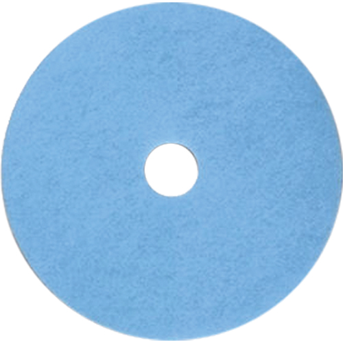 Floor Maintenance Pads, 27.75", Burnishing, Blue Haskins Industrial Inc.