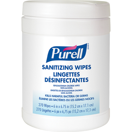 Hand Sanitizing Wipes, Canister Haskins Industrial Inc.