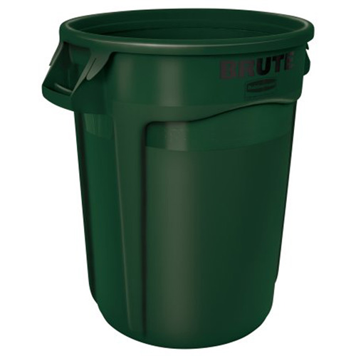 Contenant pour d&eacute;chets a&eacute;r&eacute; Brute, Plastique, 32 gal. US Haskins Industrial Inc.