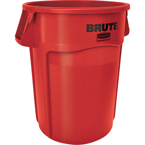Contenants ronds Brute, Poly&eacute;thyl&egrave;ne, 32 gal. US Haskins Industrial Inc.