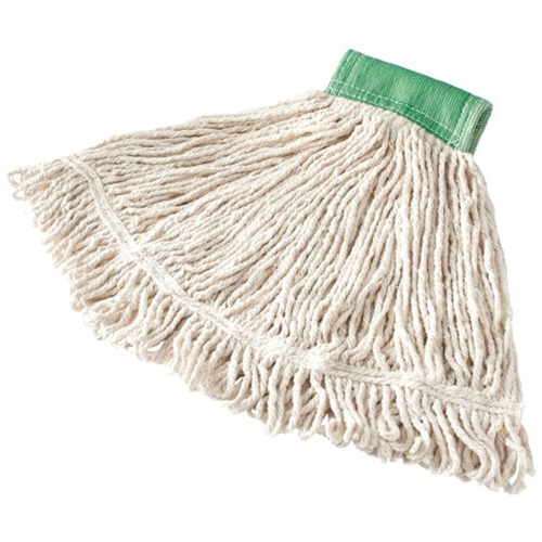 Super Stitch Wet Mop, Floor Finishing, Cotton/Yarn, 15.7 oz., Loop Style Haskins Industrial Inc.