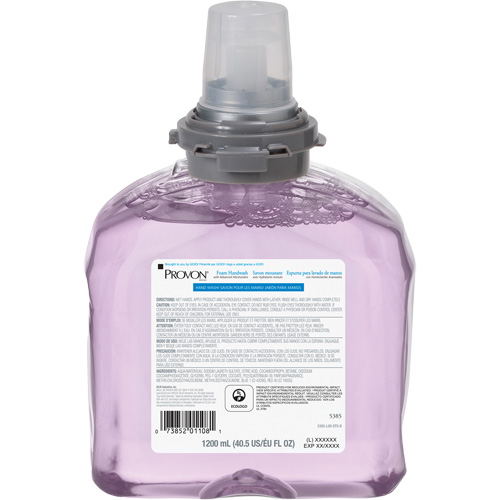 Savon pour les mains aux canneberges avec hydratants am&eacute;lior&eacute;s pour distributeur PROVON TFX, Mousse, 1200 ml, Parfum&eacute; Haskins Industrial Inc.
