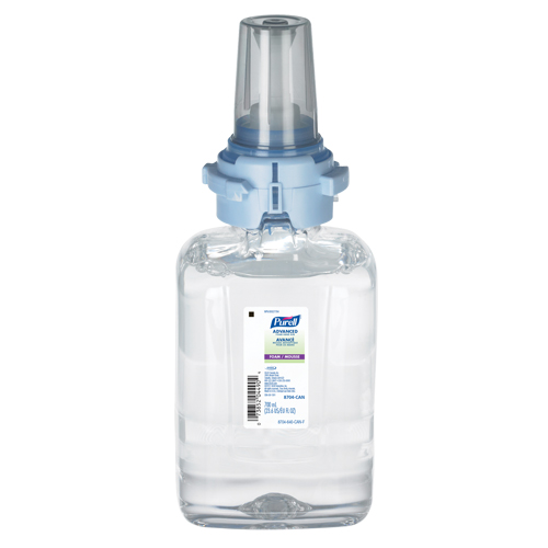 ADX-7 Advanced Foam Hand Sanitizer, 700 ml, Cartridge Refill, 70% Alcohol Haskins Industrial Inc.