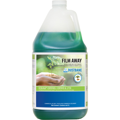 D&eacute;tergent neutre et produit fondant pour la glace Film Away, Cruche, 4 L Haskins Industrial Inc.