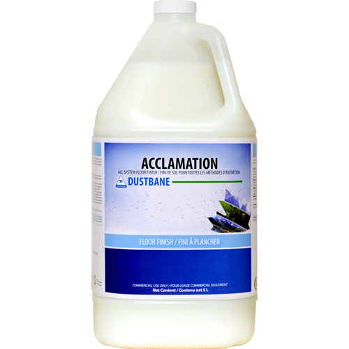Acclamation All-System Floor Finish, 5 L, Jug Haskins Industrial Inc.