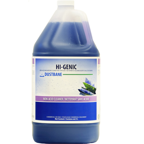 Nettoyant & assainisseur &agrave; salles de toilettes Hi-Genic, 5 L, Cruche Haskins Industrial Inc.