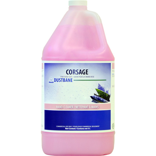 Savon rose pour les mains Corsage, Liquide, 5 L, Parfum&eacute; Haskins Industrial Inc.