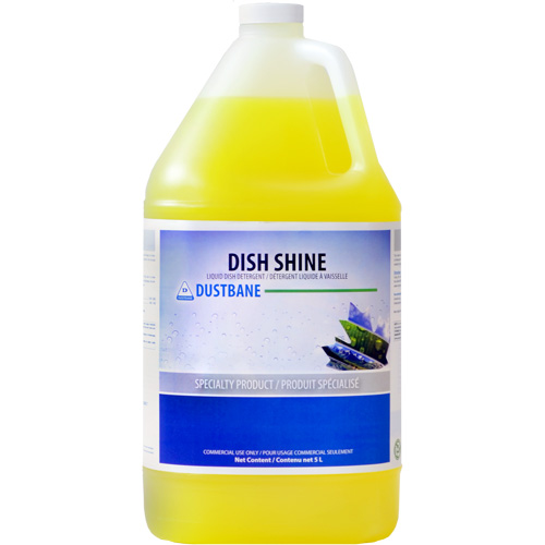 D&eacute;tergent Dish Shine, Liquide, 5 L, Citron Haskins Industrial Inc.