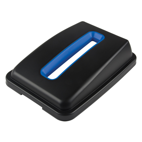 Classification des d&eacute;chets - couvercle, Couvercle ouvert, Plastique, Convient aux contenants  Haskins Industrial Inc.