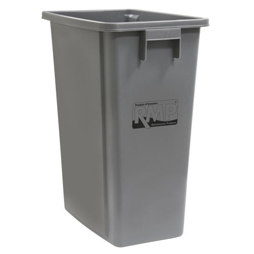 Recycling & Garbage Bin, Plastic, 16 US gal. Haskins Industrial Inc.
