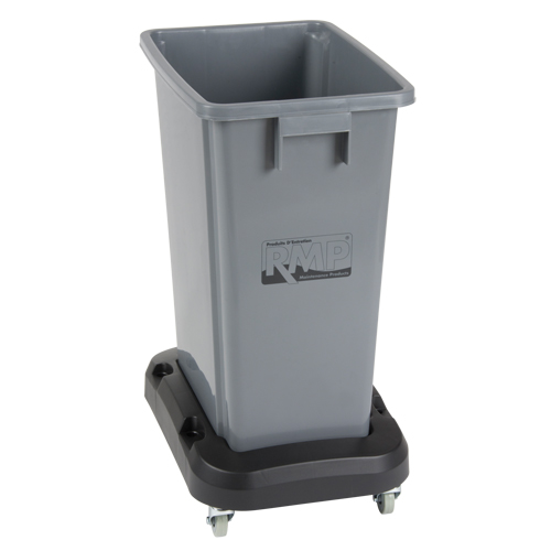 Recycling & Garbage Bin, Plastic, 16 US gal. Haskins Industrial Inc.