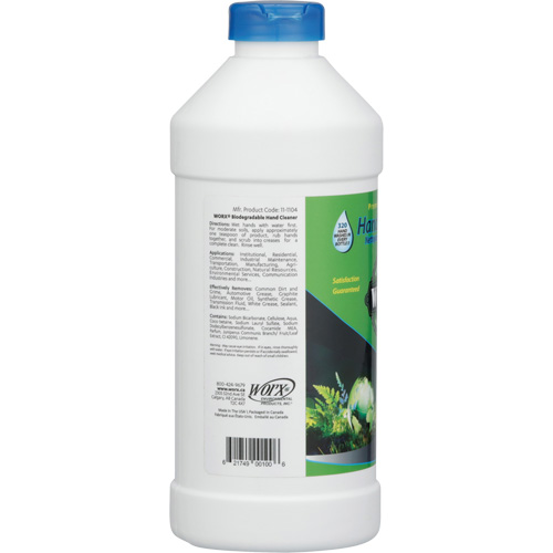 Biodegradable Hand Cleaner, Powder, 1 lbs., Bottle, Scented Haskins Industrial Inc.
