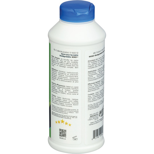 Biodegradable Hand Cleaner, Powder, 0.406 lbs., Bottle, Scented Haskins Industrial Inc.