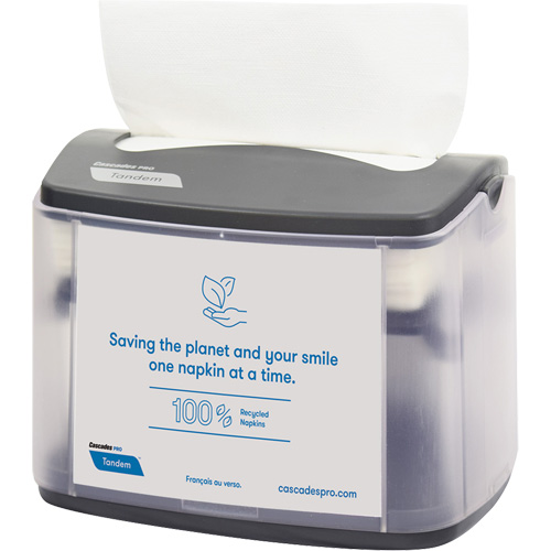 Distributeur de serviettes de table Pro Tandem pour table Haskins Industrial Inc.